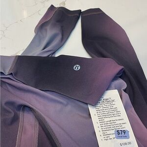 Lululemon Align No-Line HR Pant 25”